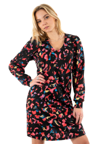 robe ichi kate print noir