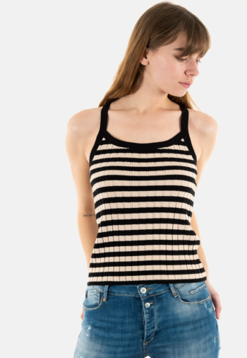 débardeurs freeman t. porter dolores stripes cv72 f1119 irish cream