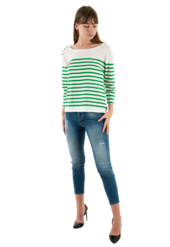 pull léger freeman t. porter thiane stripes co27 f618 jelly bean