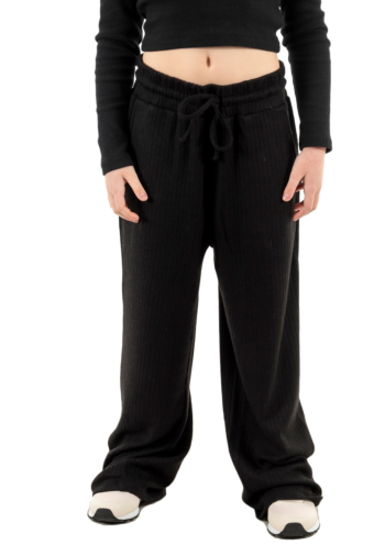 pantalons toile Le Temps Des Cerises ristrigi 0001 black