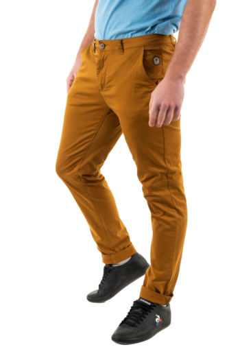 pantalons benson and cherry classic tabac