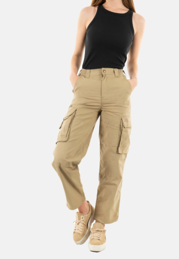 pantalons dickies hooper bay cargo khk1 khaki