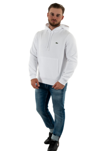 Sweat lacoste sh9623 001 blanc