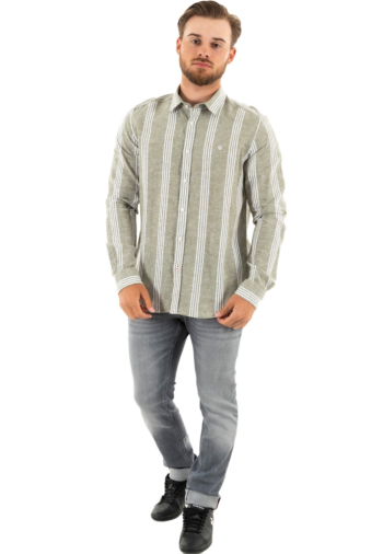 chemise benson and cherry limoges kaki