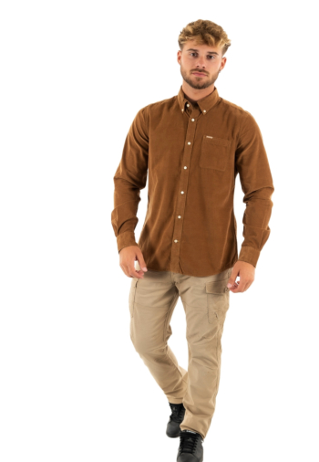 Chemise barbour ramsey tailored sn31 sandstone