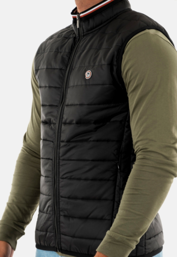 Gilets ss manche Benson & Cherry stallone noir