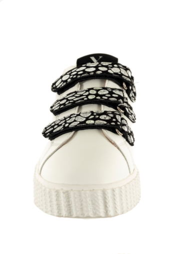 Baskets basses vanessa wu daisy argent