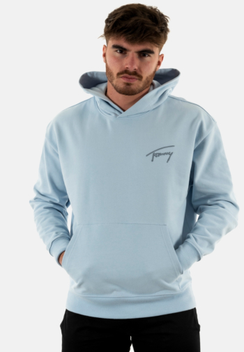 sweat tommy jeans rlx signature c1o breezy blue