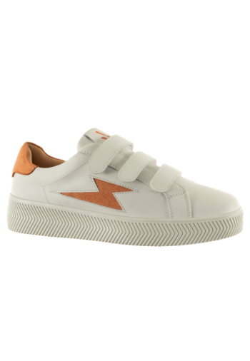 Baskets basses vanessa wu camelia orange