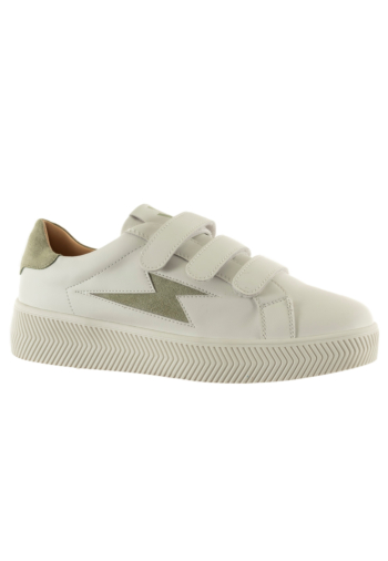 Baskets basses vanessa wu camelia vert amande
