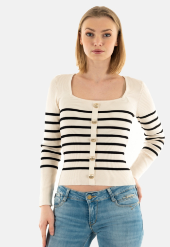 Gilets cardigans morgan 241-mlulu ecru