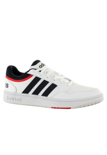Baskets basses adidas originals hoops 3.0 ftwwht/legink/vivred