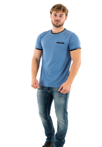 Tee shirt Benson & Cherry tenenan bleu