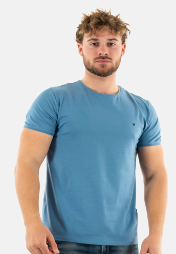 Tee shirt Benson & Cherry twist indigo