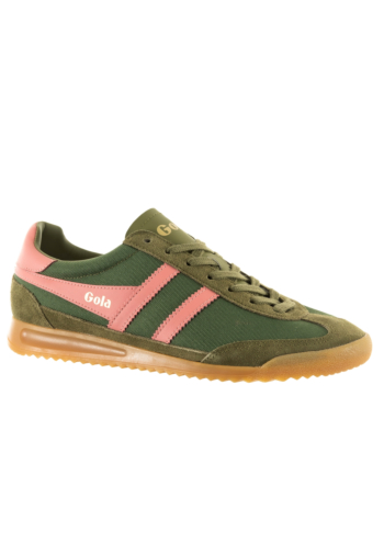 Baskets basses gola tornado military nu green/coral pink