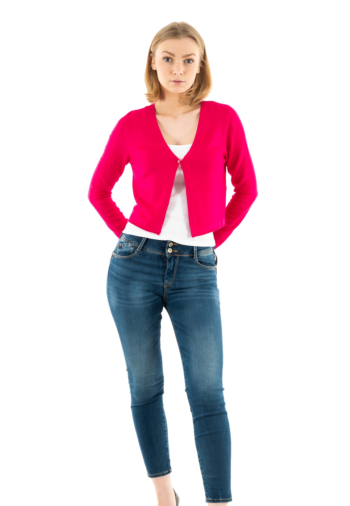 Gilets cardigans morgan 231-mzina rose