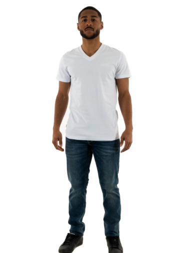 Tee shirt superdry essential logo emb vee 01c optic