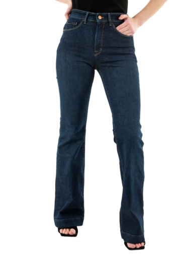 Jeans salsa faith push in flare 854 dark wash