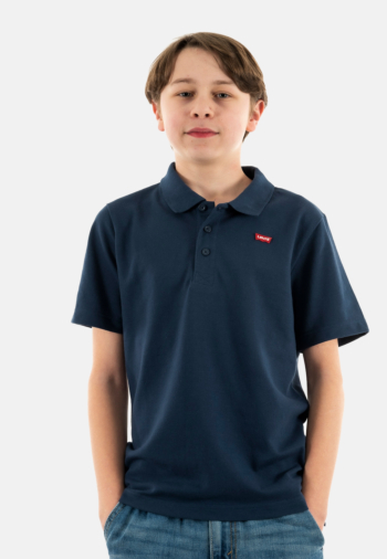 Polos levi's® back neck tape u2e dress blues/ red