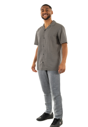 Chemise manches courtes superdry short sleeve revere 70s 2hg lucy mono print