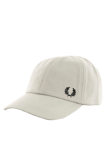 Casquettes fred perry pique classic r41 limestone/black
