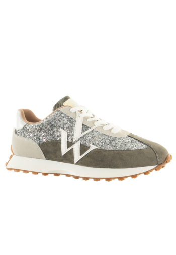 Baskets basses vanessa wu faustine gris
