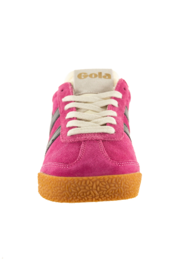 Baskets basses gola elan fushia/black/evergreen