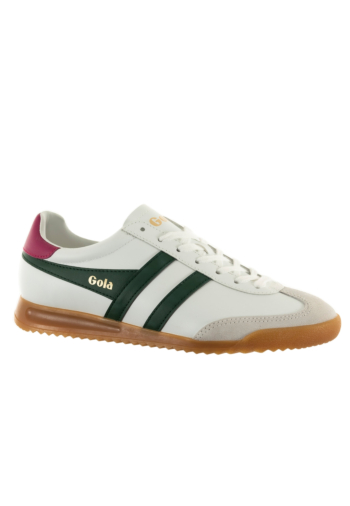 Baskets basses gola torpedo white/evergreen/fuchsia
