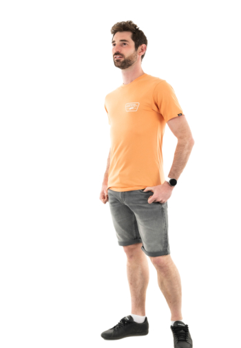 Tee shirt vans full patch d051 tan/whit