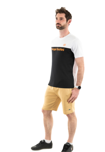 Tee shirt sergio tacchini grave 077-wht/vor