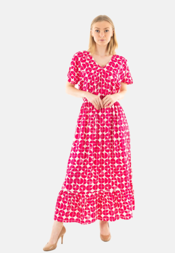 Robe ichi nasreen 202937 love potion graphic aop