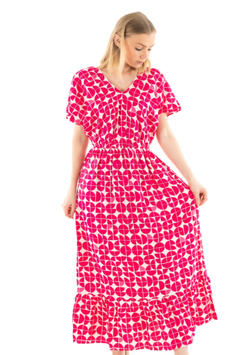 Robe ichi nasreen 202937 love potion graphic aop