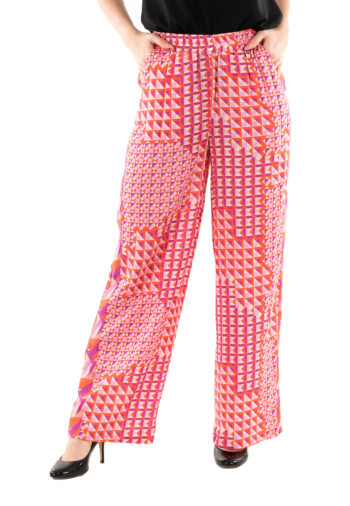 Pantalons lola casademunt ls2414028 238 rojo-lila