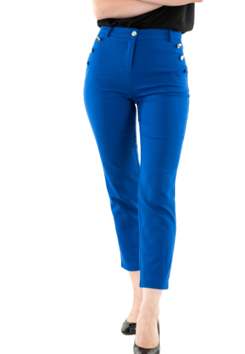 Pantalons morgan 241-praty.f bleu electrique