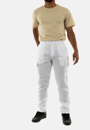 Pantalons schott russel white