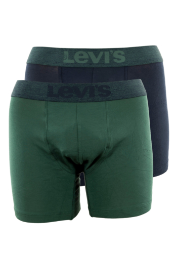 Calecons et slips levi's® melange wb boxer brief organic co 2p 012 bistro green