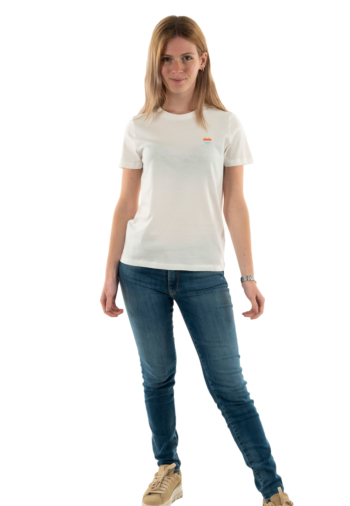 Tee shirt ichi camino 203234 cloud dancer w. multi