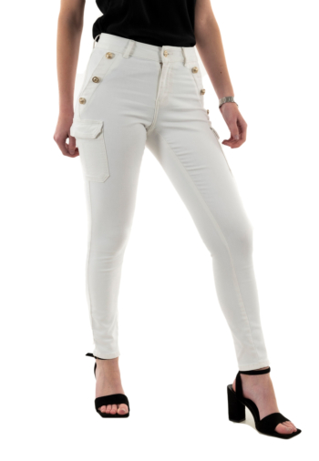 Pantalons morgan pema3 off white