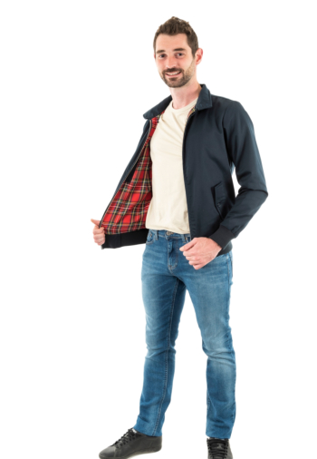 Blousons et vestes harrington original marine