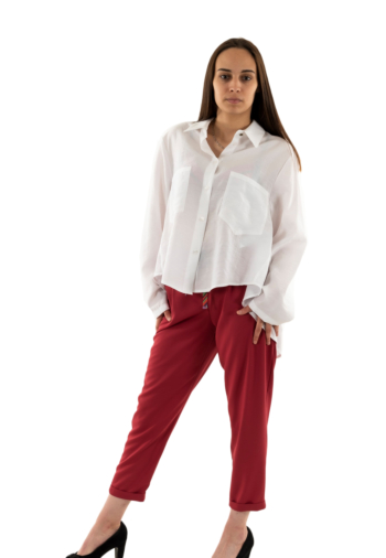 Chemisier please c0tt 1100 bianco