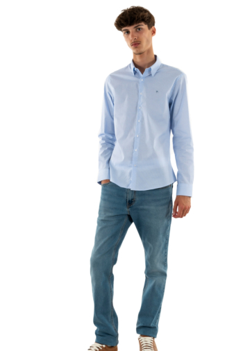 Chemise Benson & Cherry classic ciel