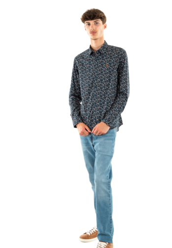 Chemise Benson & Cherry signature marine