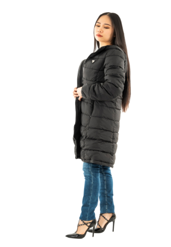 Doudounes guess jeans new aleta jblk jet black a996