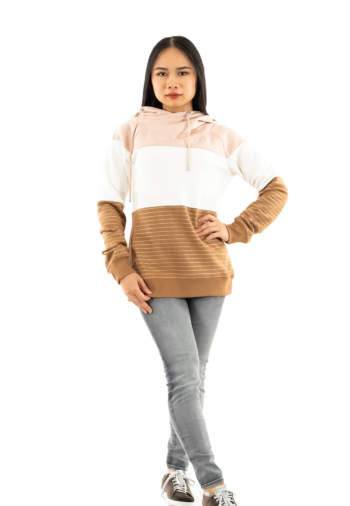 Sweat only maddie rose smoke block cloud dancer+toasted coconut