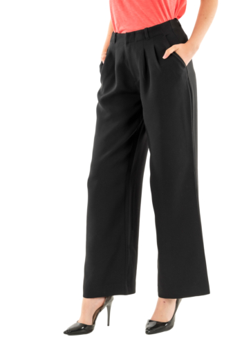 Pantalons calvin klein jeans stretch crepe straig beh black