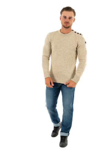Pull hiver schott outrider1 naturel