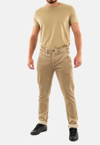 Pantalons Benson & Cherry signature beige