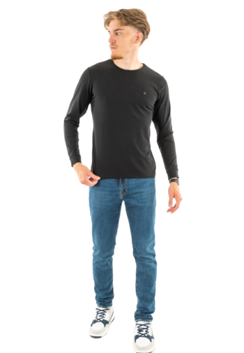 Tee shirt manches longues Benson & Cherry twistlg noir