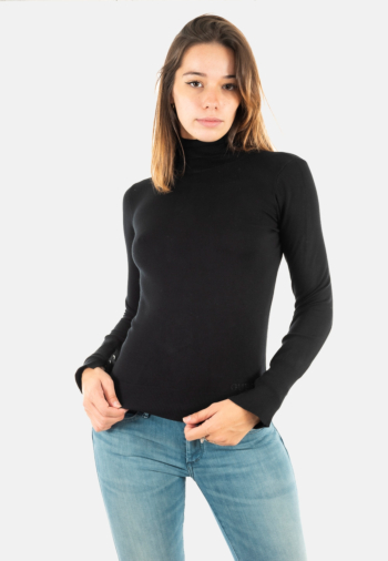 Pull hiver guess jeans paule tn jblk jet black a996