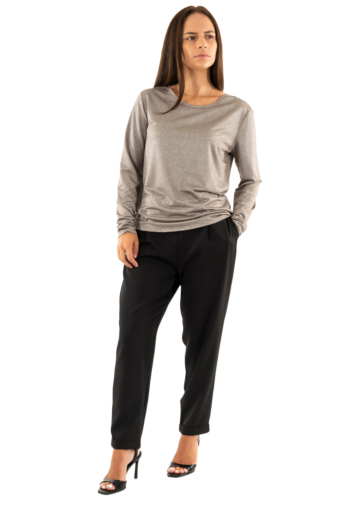 Tee shirt manches longues sun valley polesk 1242 chataigne